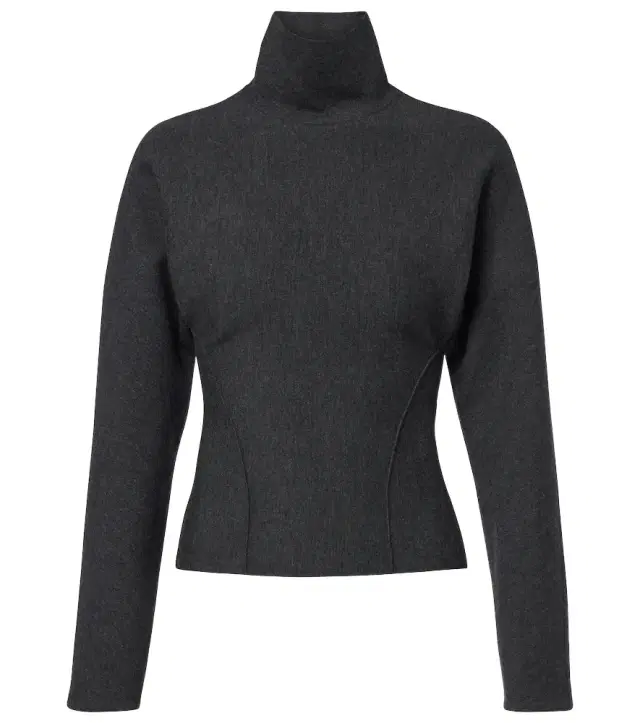 Alaïa Alaïa Wool-blend turtleneck sweater