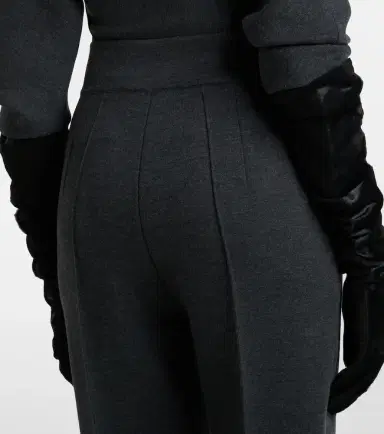 Alaïa Alaïa Knitted wool-blend tapered pants | Thumbnail 4 Alaïa Alaïa Knitted wool-blend tapered pants | Thumbnail 4
