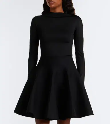 Alaïa Alaïa Silk-blend jersey bodysuit | Thumbnail 3