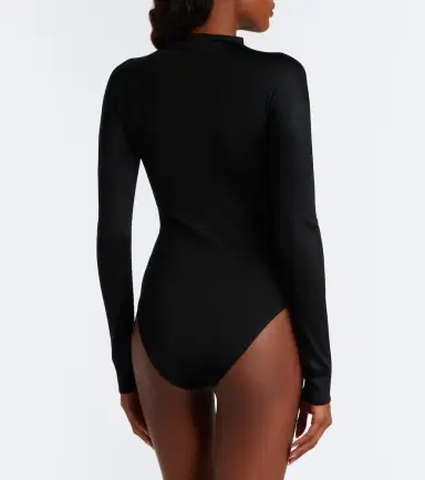 Alaïa Alaïa Silk-blend jersey bodysuit | Thumbnail 5