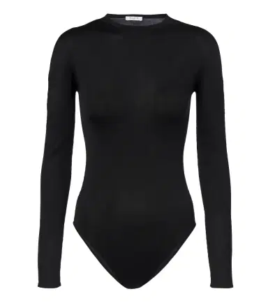 Alaïa Alaïa Silk-blend jersey bodysuit | Thumbnail 1