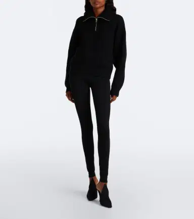 Alaïa Alaïa Ribbed-knit wool and cashmere sweater | Thumbnail 6