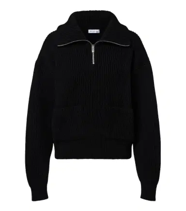 Alaïa Alaïa Ribbed-knit wool and cashmere sweater | Thumbnail 1