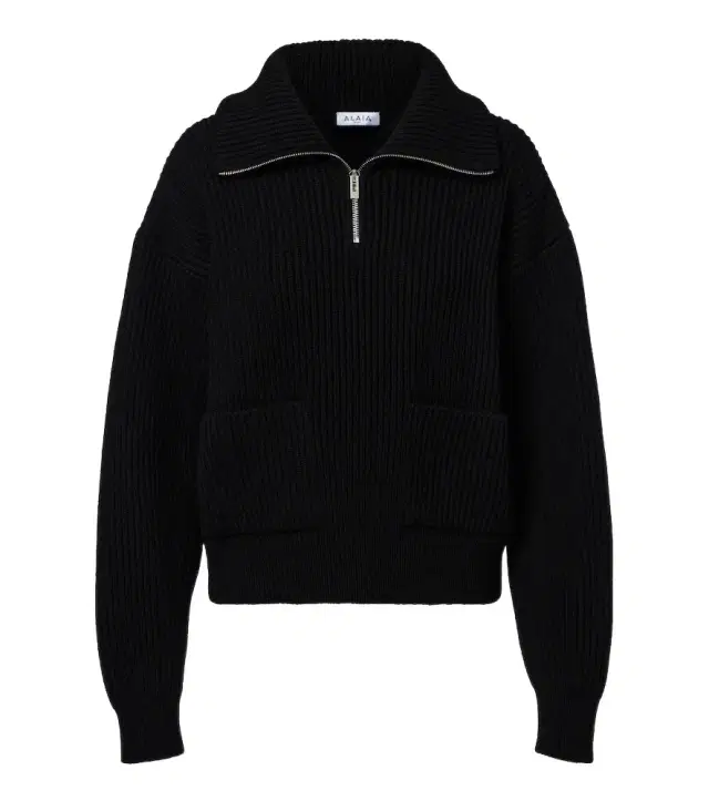 Alaïa Alaïa Ribbed-knit wool and cashmere sweater