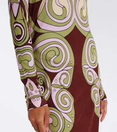La DoubleJ Kells Swirl jersey maxi dress | Thumbnail 2