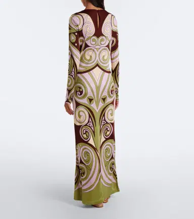 La DoubleJ Kells Swirl jersey maxi dress | Thumbnail 5