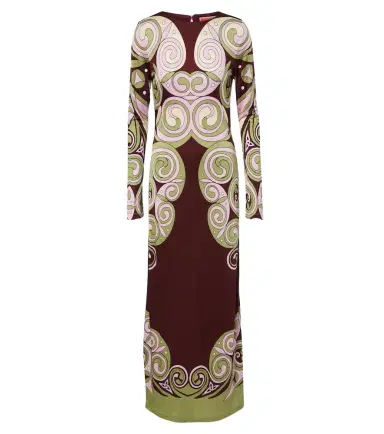 La DoubleJ Kells Swirl jersey maxi dress | Thumbnail 1