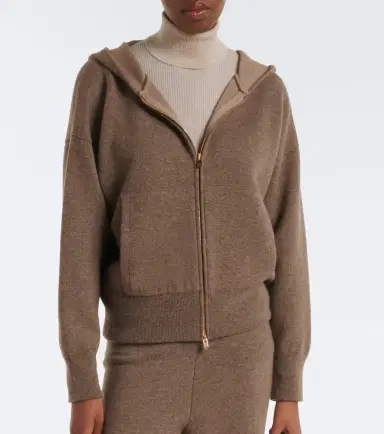 AGNONA Cashmere, wool, and silk hoodie | Thumbnail 6