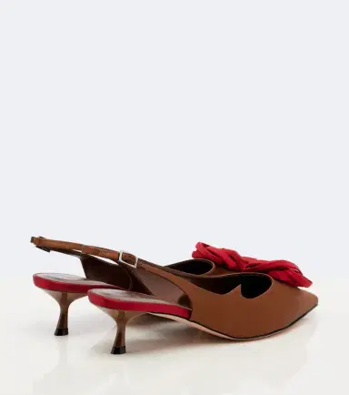 Roger Vivier Rose Vivier satin slingback pumps | Thumbnail 4 Roger Vivier Rose Vivier satin slingback pumps | Thumbnail 4