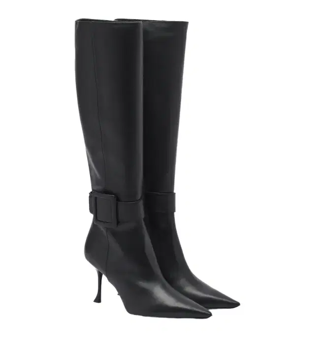Roger Vivier Viv Ville leather knee-high boots