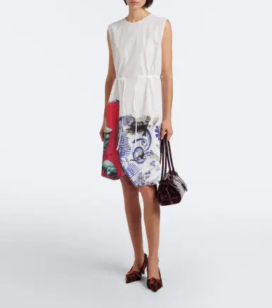 Prada Feather-trimmed satin pumps | Thumbnail 6 Prada Feather-trimmed satin pumps | Thumbnail 6