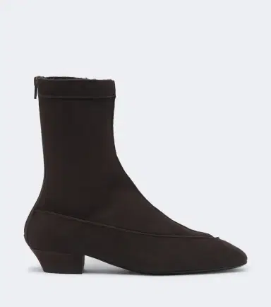Magda Butrym Shearling-lined suede ankle boots | Thumbnail 2 Magda Butrym Shearling-lined suede ankle boots | Thumbnail 2