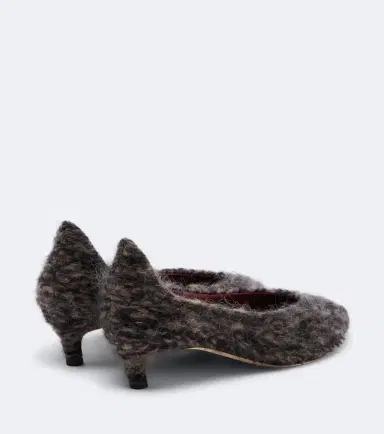 Magda Butrym Knitted leather-lined pumps | Thumbnail 3 Magda Butrym Knitted leather-lined pumps | Thumbnail 3