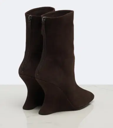 Aquazzura Amore suede ankle boots | Thumbnail 3