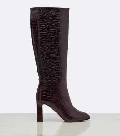 Aquazzura Sellier croc-effect leather knee-high boots | Thumbnail 3 Aquazzura Sellier croc-effect leather knee-high boots | Thumbnail 3