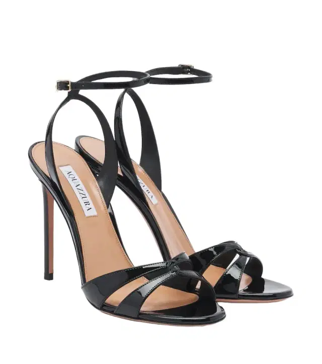 Aquazzura You and I patent leather sandals