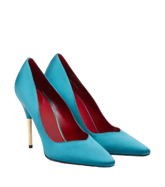 Enigme satin pumps Enigme satin pumps