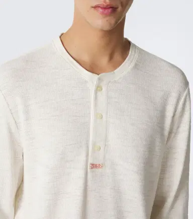 Polo Ralph Lauren Waffle-knit cotton Henley shirt | Thumbnail 5