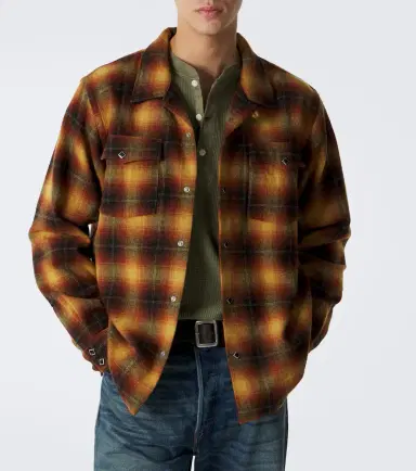 RRL Plaid wool-blend shirt | Thumbnail 6 RRL Plaid wool-blend shirt | Thumbnail 6