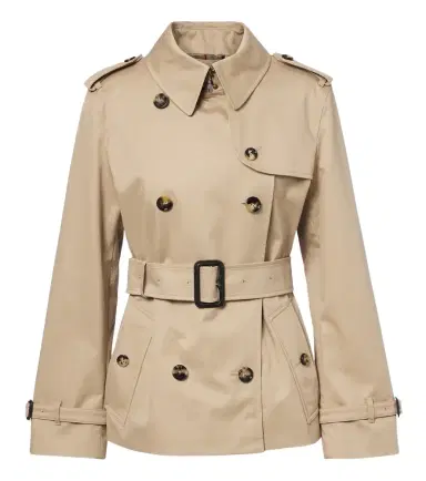 Burberry Cotton gabardine trench coat | Thumbnail 1 Burberry Cotton gabardine trench coat | Thumbnail 1
