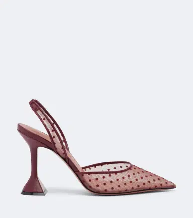 Amina Muaddi Holli point d'esprit slingback pumps | Thumbnail 4 Amina Muaddi Holli point d'esprit slingback pumps | Thumbnail 4