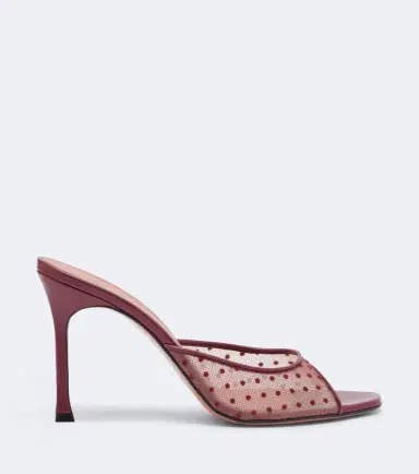 Amina Muaddi Alexa polka-dot mules | Thumbnail 3 Amina Muaddi Alexa polka-dot mules | Thumbnail 3