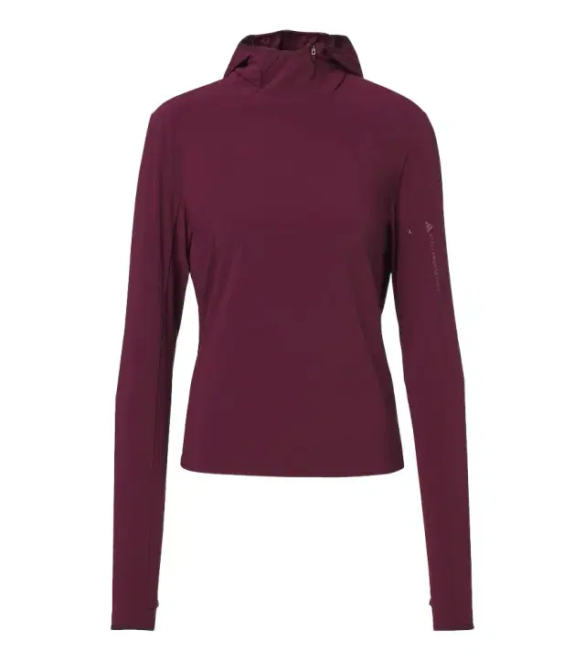 adidas by Stella McCartney Hooded open-back technical top