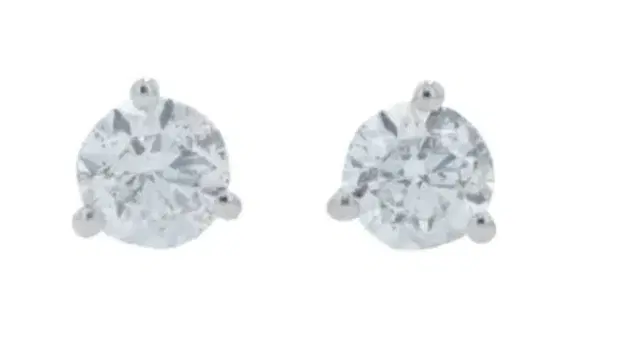 Wish Fine Jewelry 0.80ct Diamond 14K Gold Stud Earrings