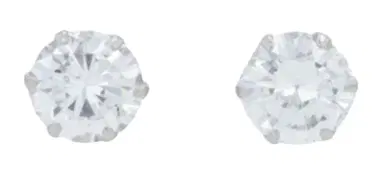 Wish Fine Jewelry 0.90ct Diamond Platinum Stud Earrings | Thumbnail 1 Wish Fine Jewelry 0.90ct Diamond Platinum Stud Earrings | Thumbnail 1