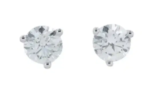 Wish Fine Jewelry 1.00ct Diamond 14K Gold Stud Earrings