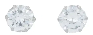 Wish Fine Jewelry 1.082ct Diamond Platinum Stud Earrings | Thumbnail 1 Wish Fine Jewelry 1.082ct Diamond Platinum Stud Earrings | Thumbnail 1