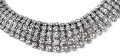 Wish Fine Jewelry 17.50ct Diamond 18K Gold Multi Row Tennis Necklace | Thumbnail 1 Wish Fine Jewelry 17.50ct Diamond 18K Gold Multi Row Tennis Necklace | Thumbnail 1