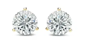 Wish Fine Jewelry 2.00ct Lab Grown Diamond 10K Gold Stud Earrings | Thumbnail 1