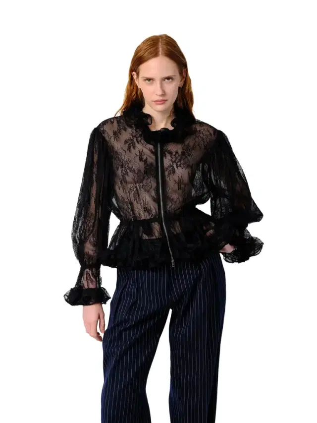 Aknvas The Elisa jacket in lace