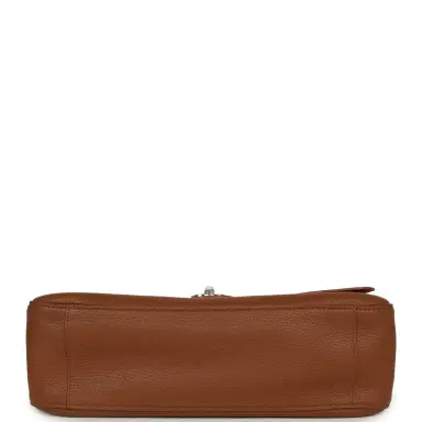 Chanel Chanel Maxi "Souplissimo" Small Flap Bag Camel Grained Calfskin Silver Hardware | Thumbnail 7 Chanel Chanel Maxi "Souplissimo" Small Flap Bag Camel Grained Calfskin Silver Hardware | Thumbnail 7