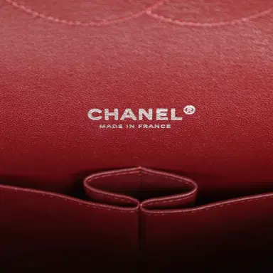 Chanel Chanel Maxi Classic Double Flap Bag Black Caviar Silver Hardware | Thumbnail 9 Chanel Chanel Maxi Classic Double Flap Bag Black Caviar Silver Hardware | Thumbnail 9