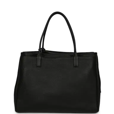 Chanel Chanel XXL "It Girl" Shopping Tote Black Calfskin Gold Hardware | Thumbnail 4 Chanel Chanel XXL "It Girl" Shopping Tote Black Calfskin Gold Hardware | Thumbnail 4