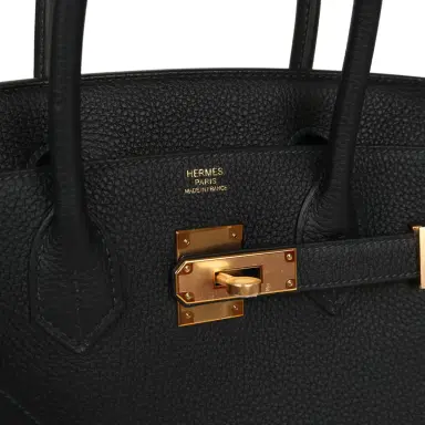 HERMÈS Hermes Birkin 30 Caban Togo Rose Gold Hardware | Thumbnail 7 HERMÈS Hermes Birkin 30 Caban Togo Rose Gold Hardware | Thumbnail 7