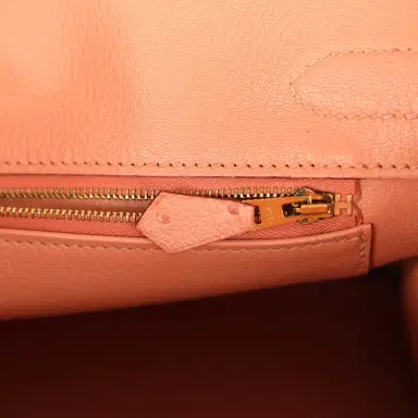 HERMÈS Hermes Birkin 30 Terre Cuite Ostrich Gold Hardware | Thumbnail 9 HERMÈS Hermes Birkin 30 Terre Cuite Ostrich Gold Hardware | Thumbnail 9