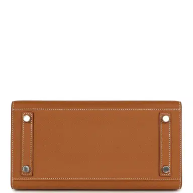 HERMÈS Hermes Birkin Sellier 25 Gold Epsom Palladium Hardware | Thumbnail 6 HERMÈS Hermes Birkin Sellier 25 Gold Epsom Palladium Hardware | Thumbnail 6