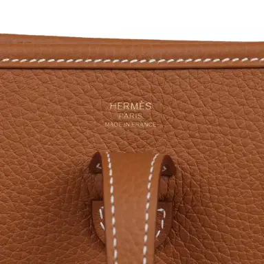 HERMÈS Hermes Evelyne 23 Gold Clemence Gold Hardware | Thumbnail 7 HERMÈS Hermes Evelyne 23 Gold Clemence Gold Hardware | Thumbnail 7