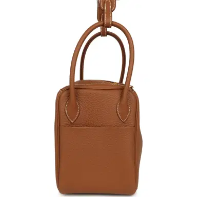 HERMÈS Hermes Lindy 26 Gold Clemence Gold Hardware | Thumbnail 3