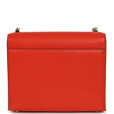 HERMÈS Hermes Mini Verrou Chaine Bag Capucine Chevre Chamkila Permabrass Hardware | Thumbnail 4
