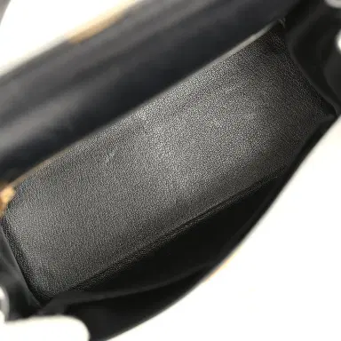 HERMÈS Vintage Hermes Kelly Retourne 28 Black Box Gold Hardware | Thumbnail 8 HERMÈS Vintage Hermes Kelly Retourne 28 Black Box Gold Hardware | Thumbnail 8