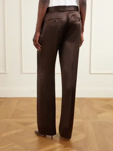 Tom Ford Silk-satin Straight-leg Pants | Thumbnail 4