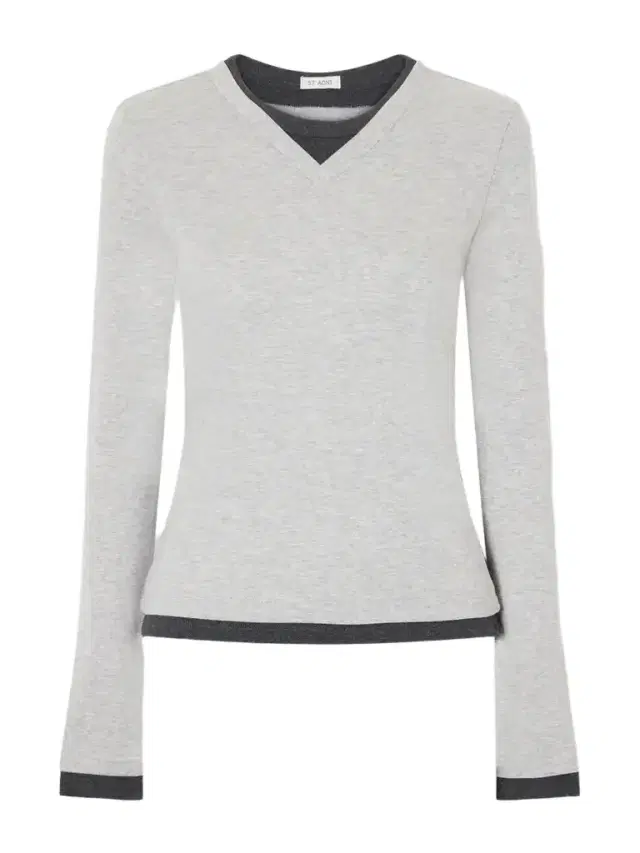 St. Agni Double-layered Organic Cotton-jersey T-shirt