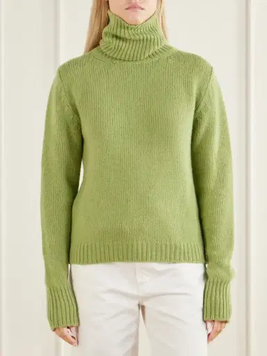 Giuliva Heritage The Tina Cashmere Turtleneck Sweater | Thumbnail 3