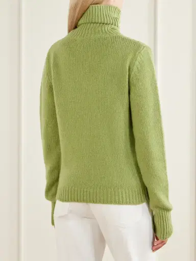 Giuliva Heritage The Tina Cashmere Turtleneck Sweater | Thumbnail 4