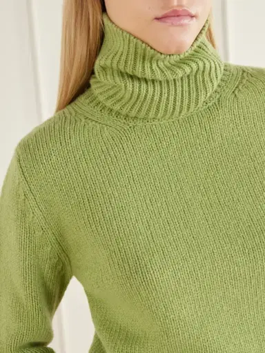 Giuliva Heritage The Tina Cashmere Turtleneck Sweater | Thumbnail 5
