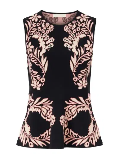 Ulla Johnson Nadira Floral-jacquard Top | Thumbnail 1 Ulla Johnson Nadira Floral-jacquard Top | Thumbnail 1